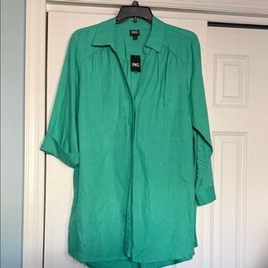 INC International Concepts Teal Top